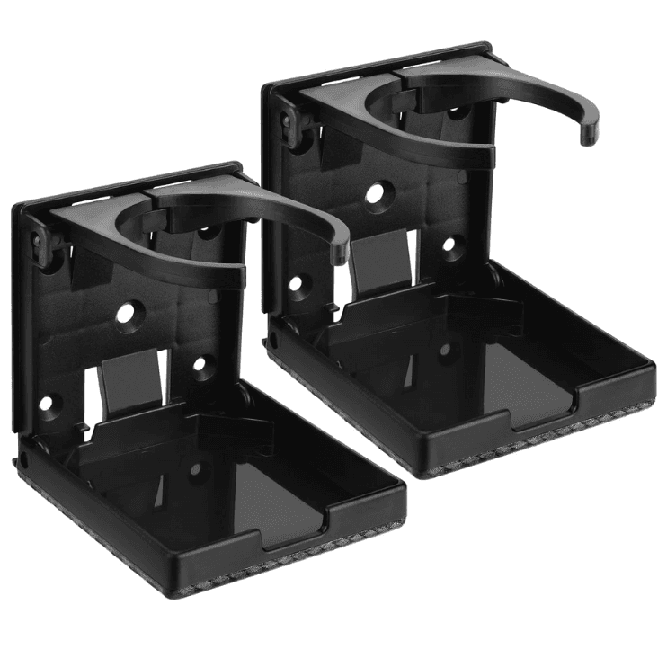 2pcs foldable wall cup holder boat cup 2.36 3.94 adjustable