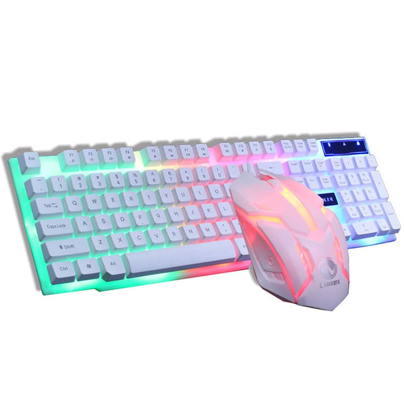 GTX300 gaming CF LOL keyboard mouse glowing set