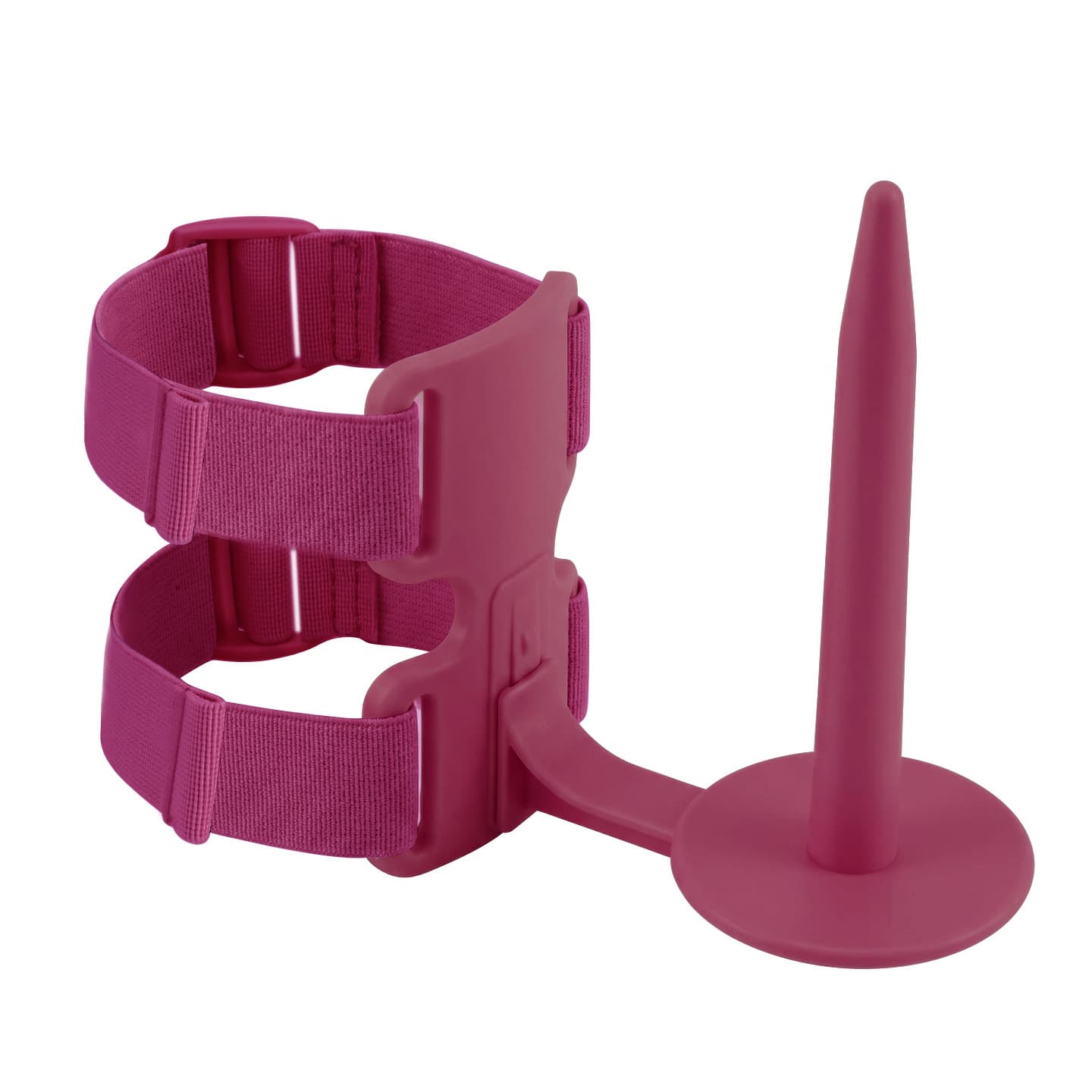 Adjustable arm yarn holder portable knitting thread spool stand