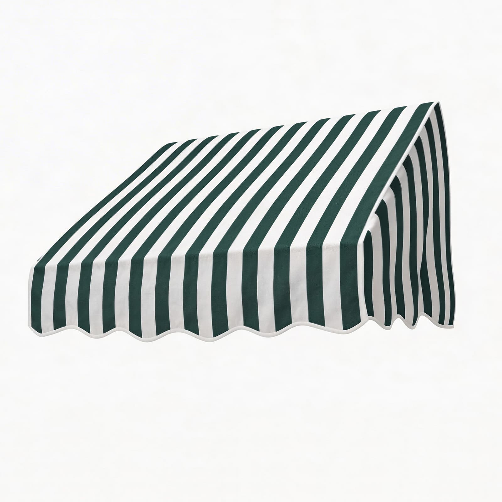 4' window door awning sun shade canopy outdoor patio cover, green