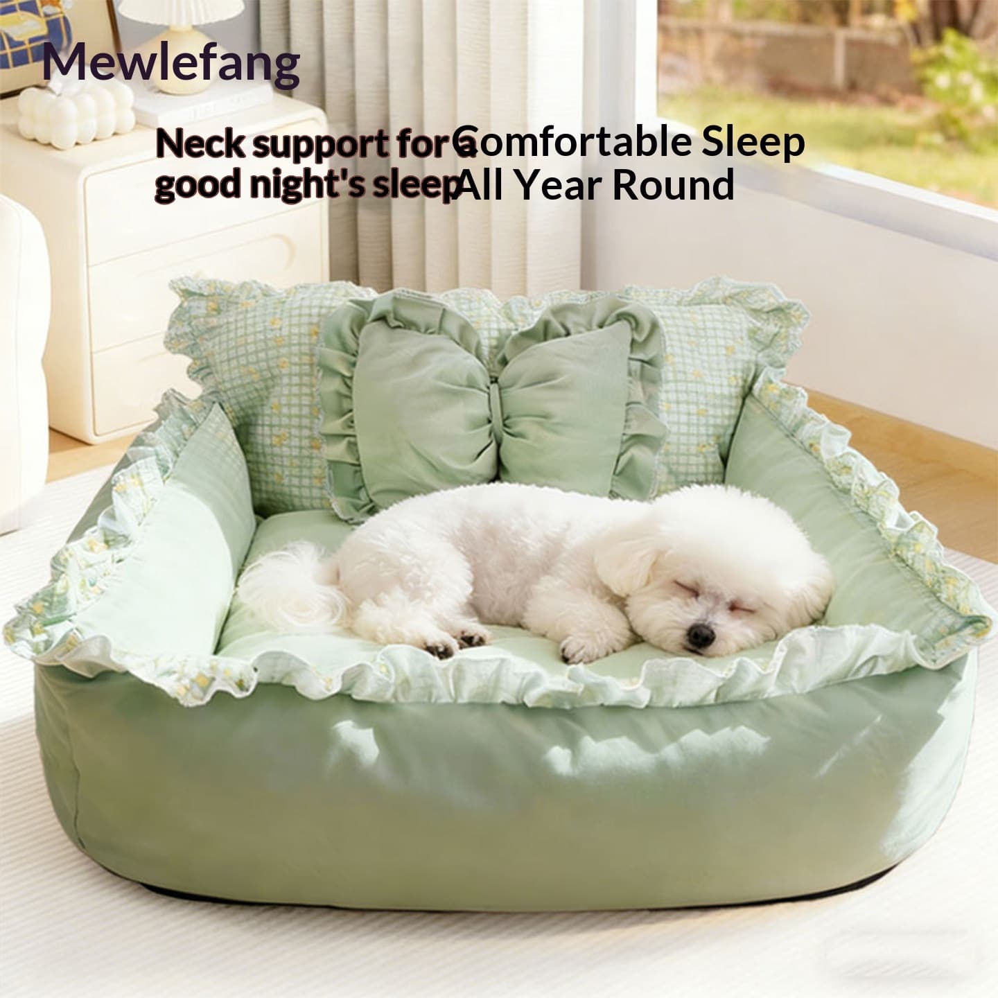 Removable washable small dog bed - four season pet sofa cushion