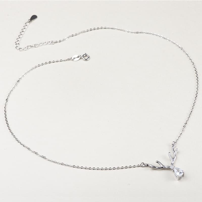 Silver sweater chain