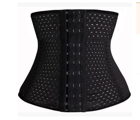Sexy women's corset steel boned waist trainer shaper