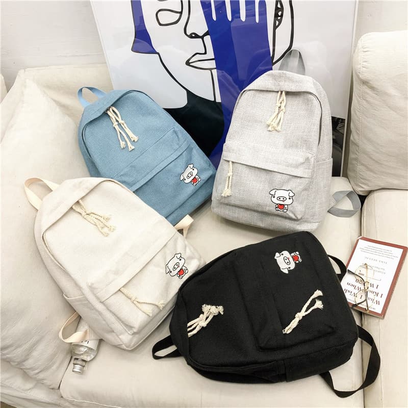 Joker Simple Solid Color Backpack