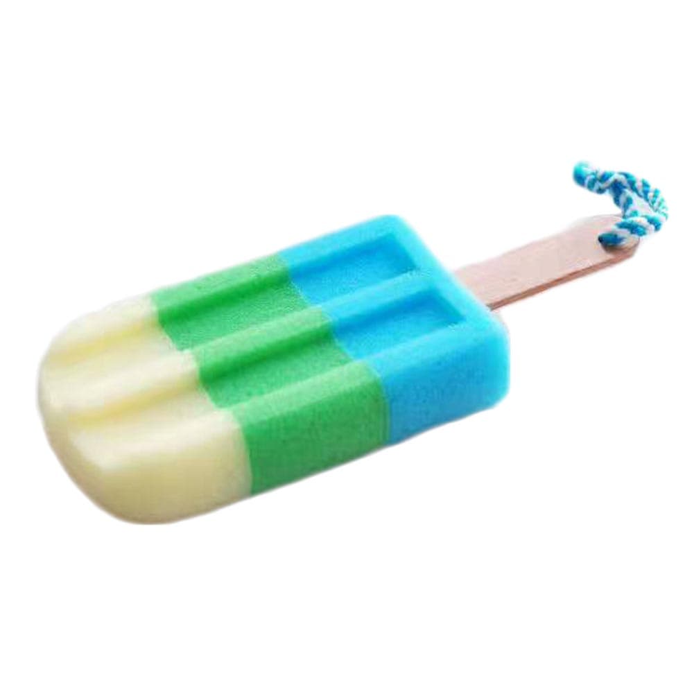 Color random 1Pc soft shower sponge cute design ice cream shaped