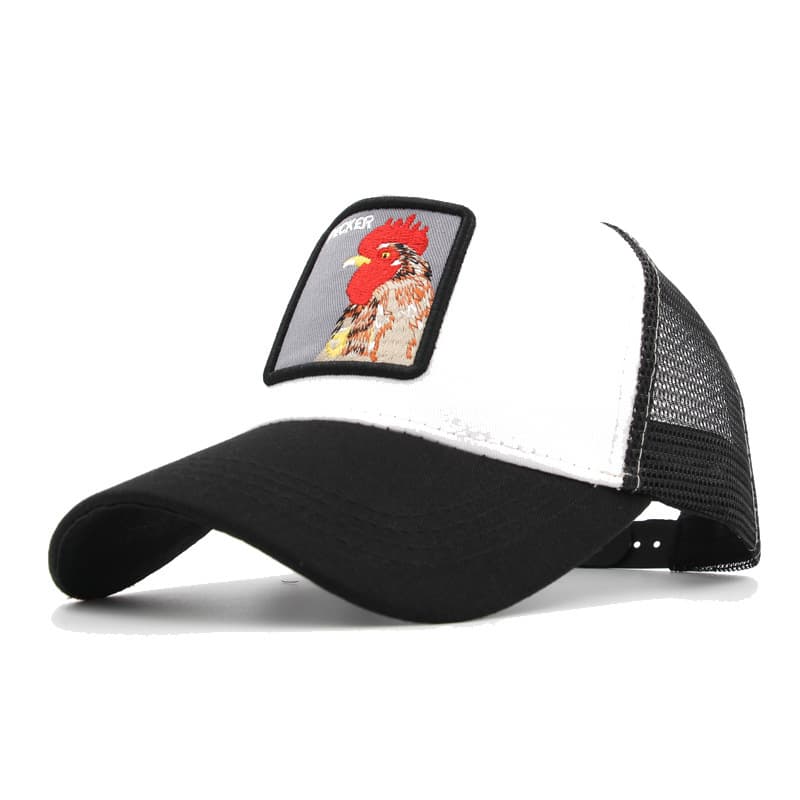 Men'S Baseball Caps Summer Shade Net Personality Tide