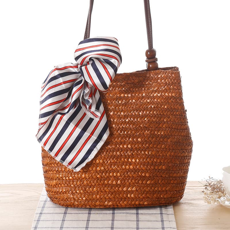 Sac porté épaule tressé