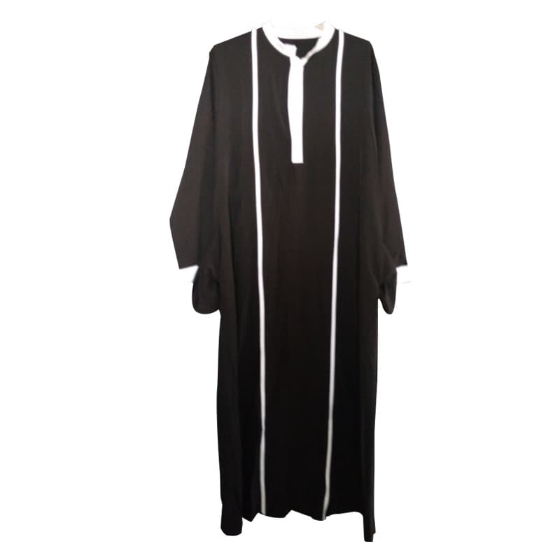 Muslim Costume Halloween Long Sleeve C Suit Kaftan Islamic Jubba Robe
