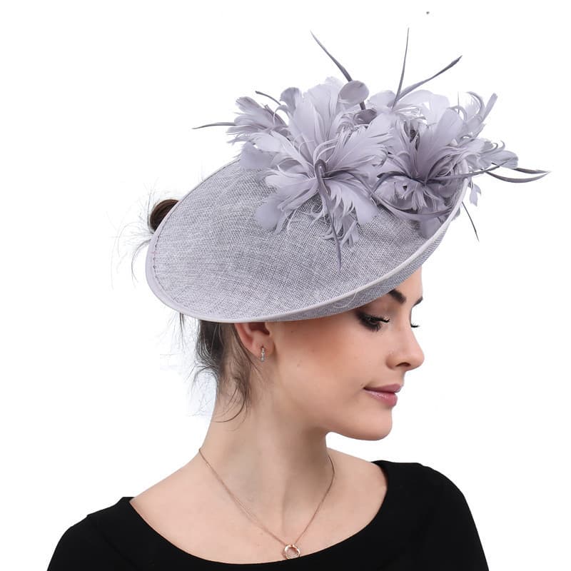Bibi mini haut-de-forme fleuri
