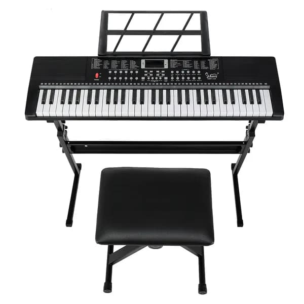 Do not sell on GEP-110 61 key keyboard with piano stand, bench, built