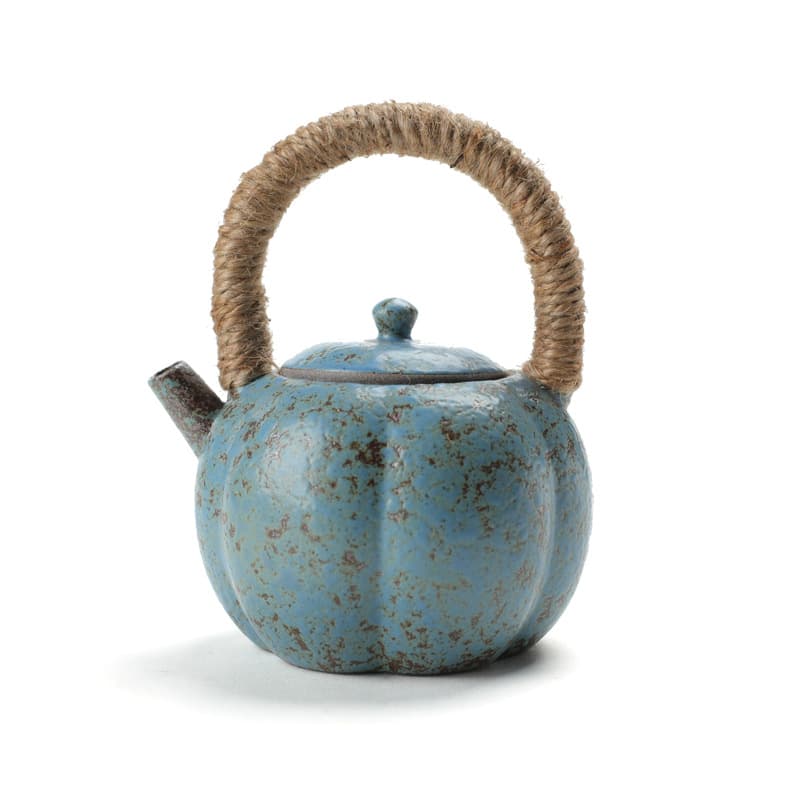Théière citrouille en céramique