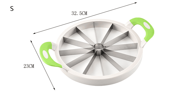 Stainless steel watermelon cutter