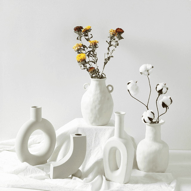 Vase nordique en céramique