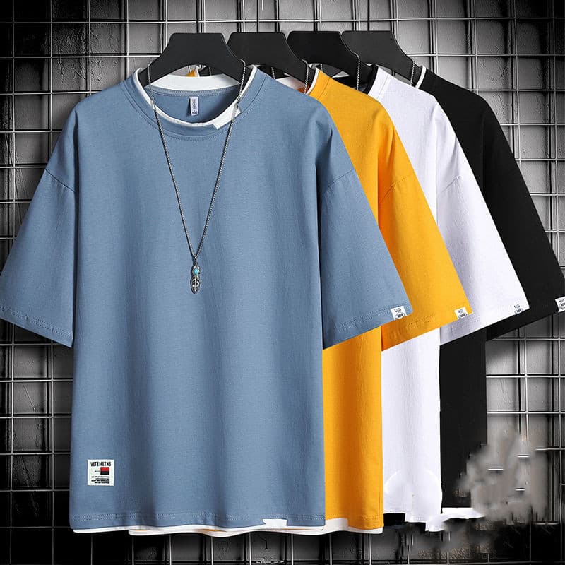Hong Kong loose T-shirt men