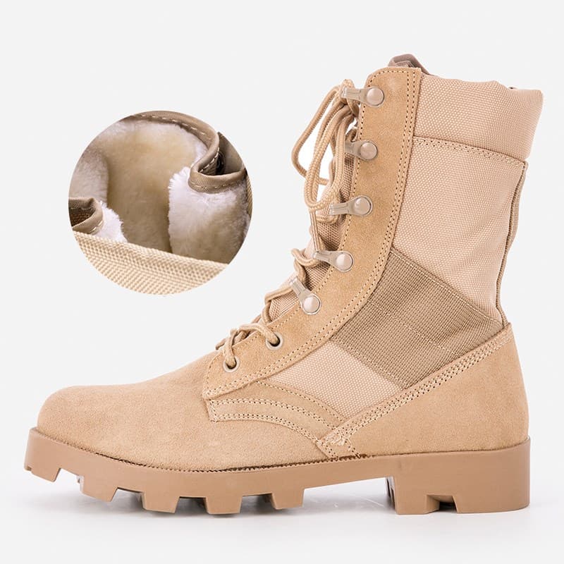 Mountaineering boots, military security training boots