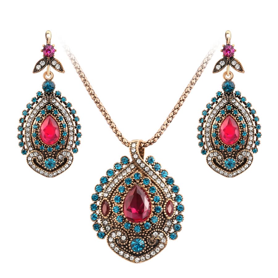 Bohemian jewelry set