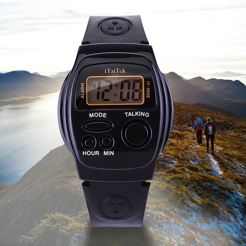 English talking wrist watch