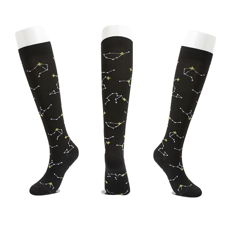 Cycling Socks, Sports Compression Mixable Socks