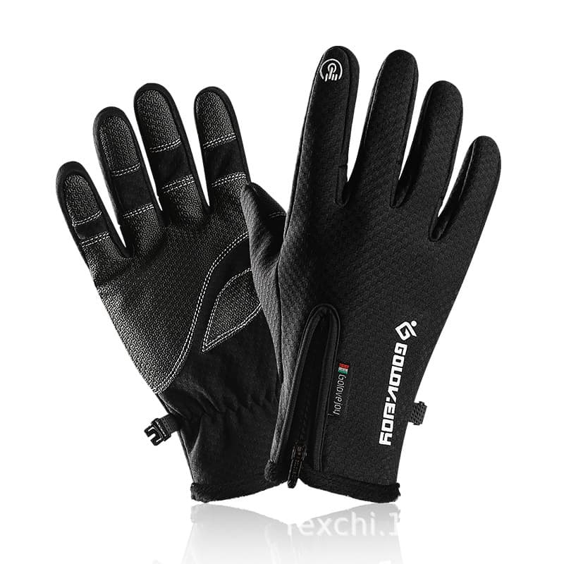 Cycling Gloves Plus Velvet Winter Warm