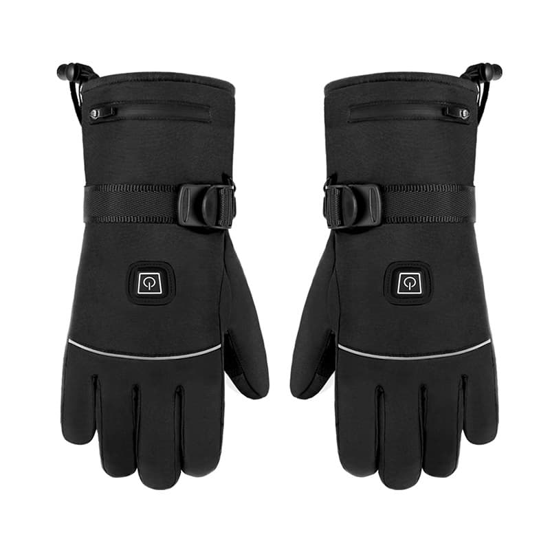 Winter Electric Heated Gloves Motorcycle Touch Screen