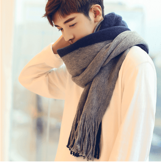 Men Scarves Can Match Colors