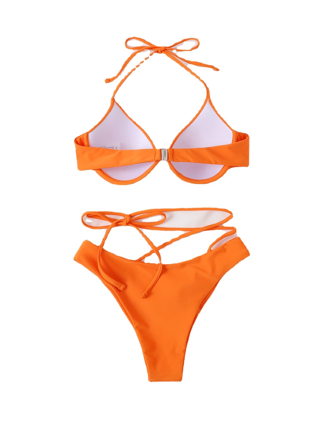 Split bikini set for women