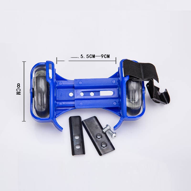 Pvc children's roller skates Three-color luminous