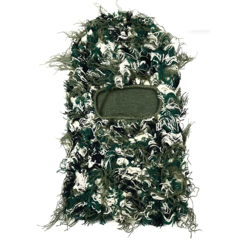 Balaclava Men's And Women's Knitted Camouflage Headgear Personality