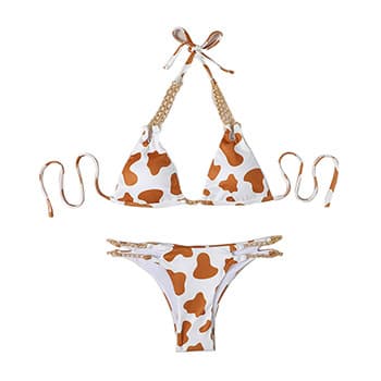 Swimsuit Female Bikinis Set Bikini Chain