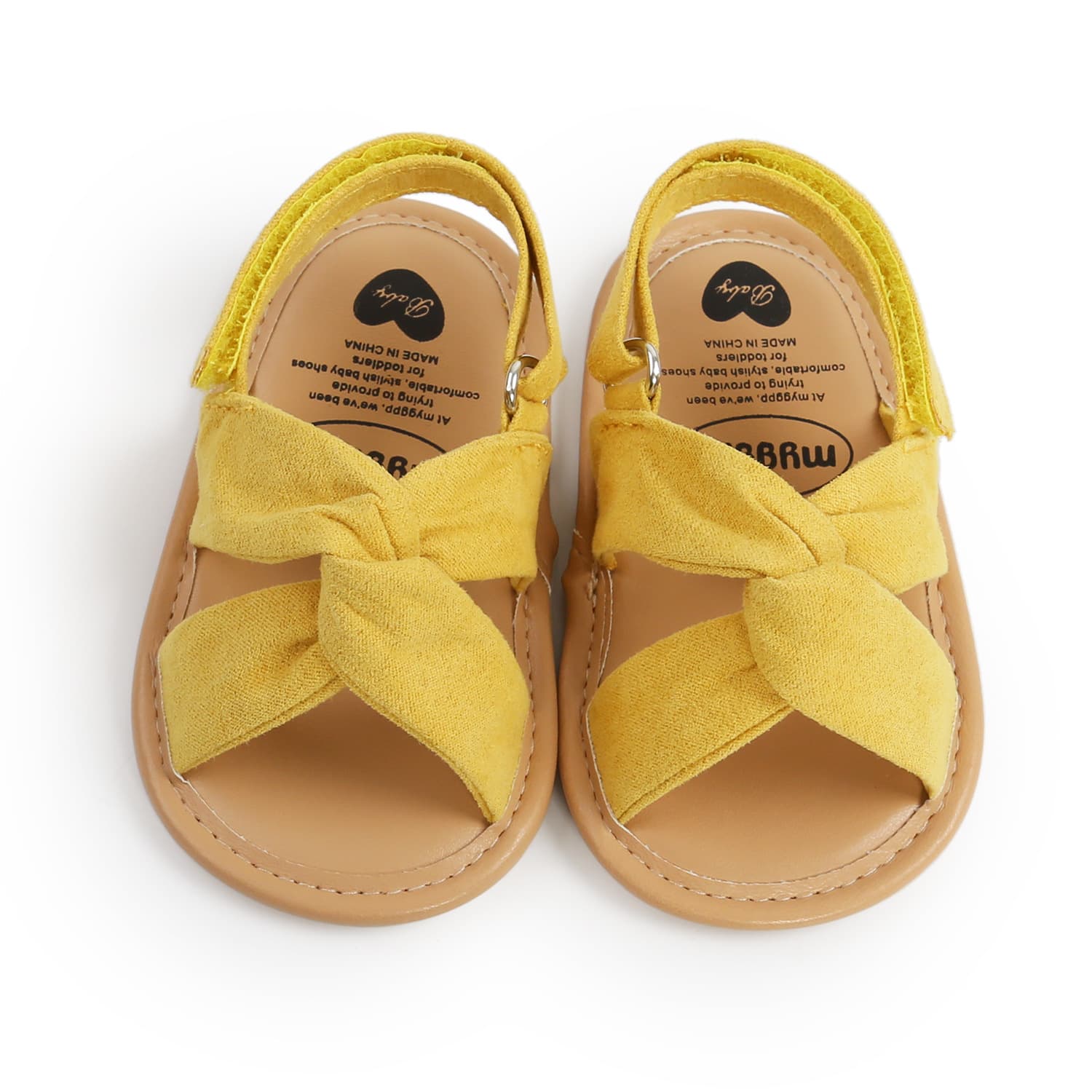 Spring and summer cross baby sandals
