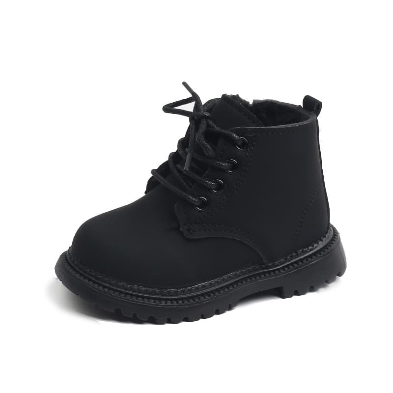 Big cotton Boys' martin boots side zipper