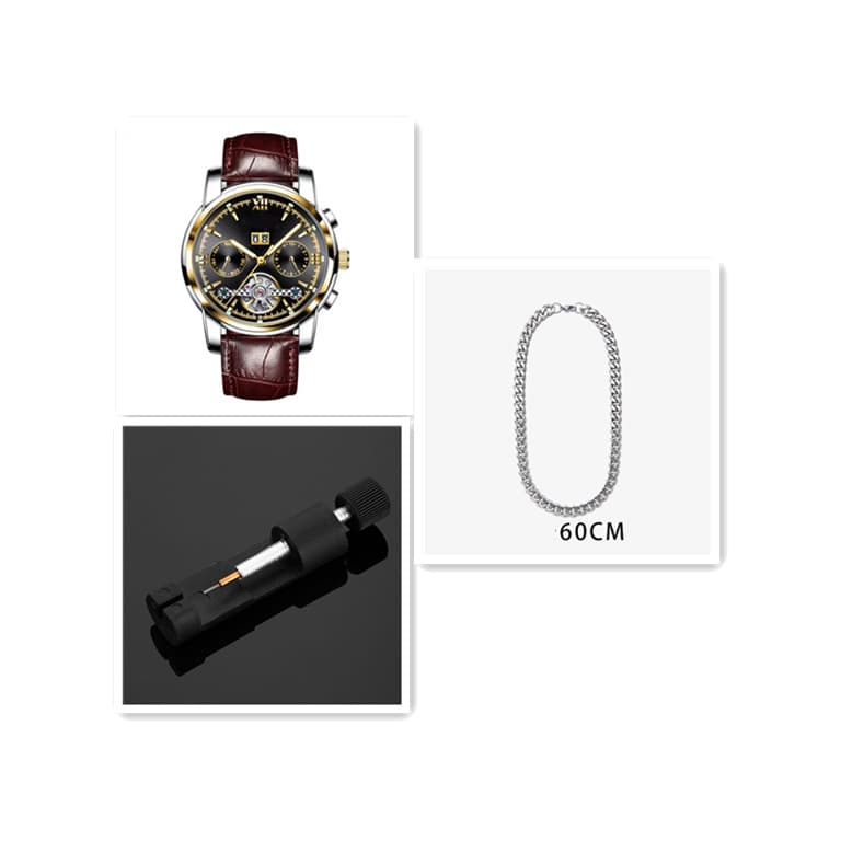 Fully automatic multifunctional mechanical watch