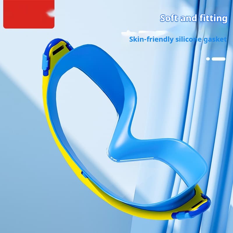 Children's swimming goggles with high waterproof anti fog and nose