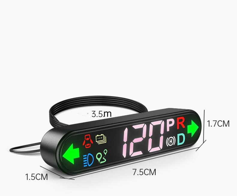 Air meter speed Sub-screen instrument panel heads up display