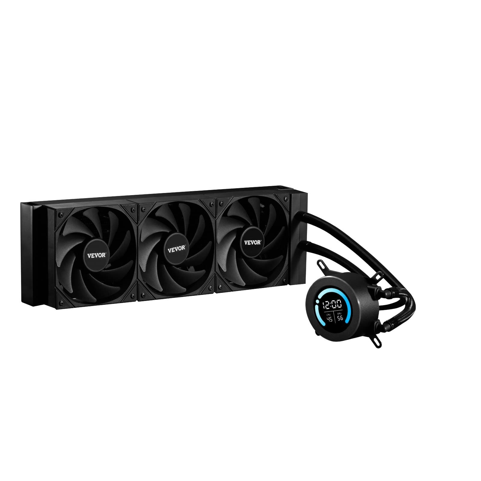 CPU Liquid Cooler AIO CPU Water With 3 PWN Fans(120 Mm) Intel AMD