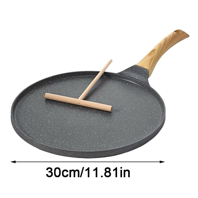 Nonstick crepe pan flat skillet tawa griddle turner roti dosa pancake