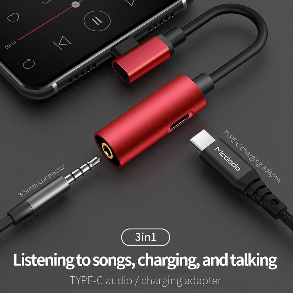 Type C audio cable adapter