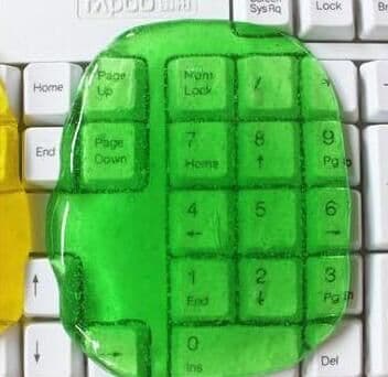 Universal keyboard cleaning glue