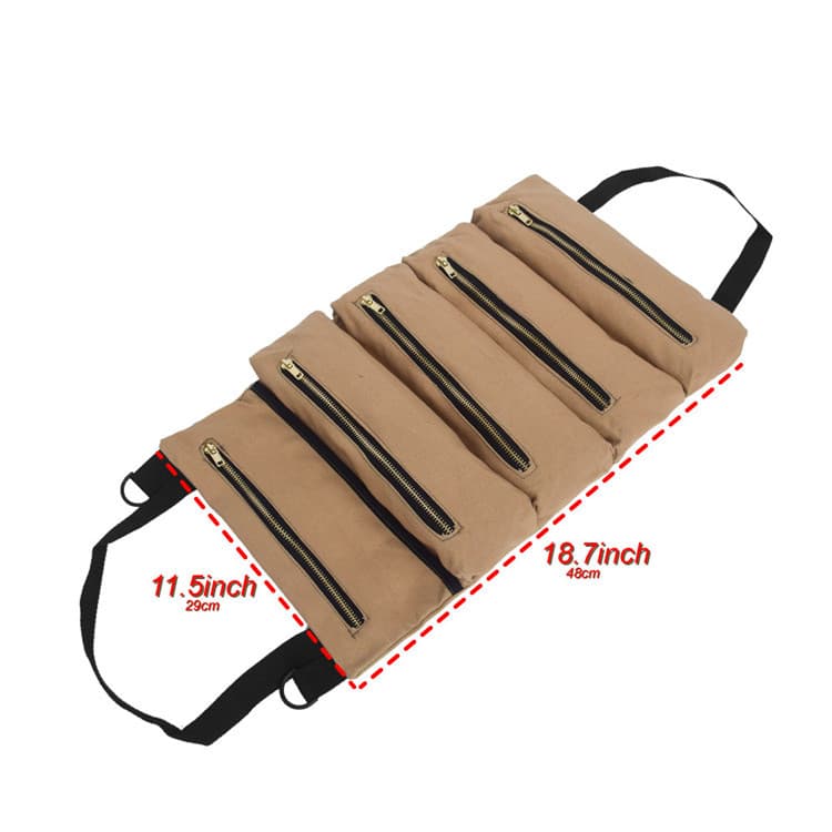 Multifunctional canvas hanging storage bag