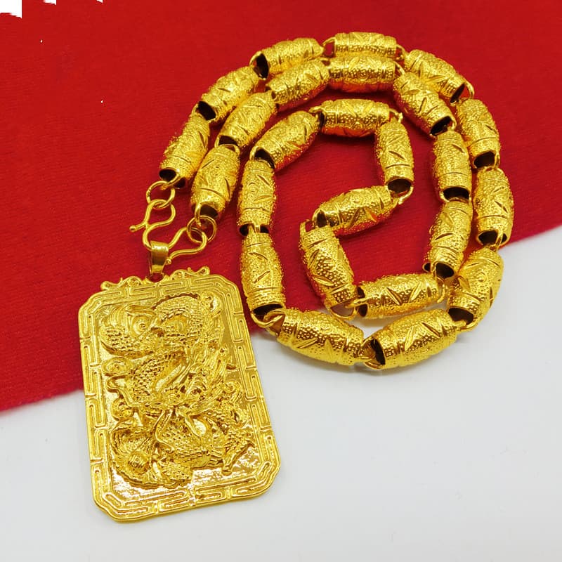 Solid 40g dragon pendant
