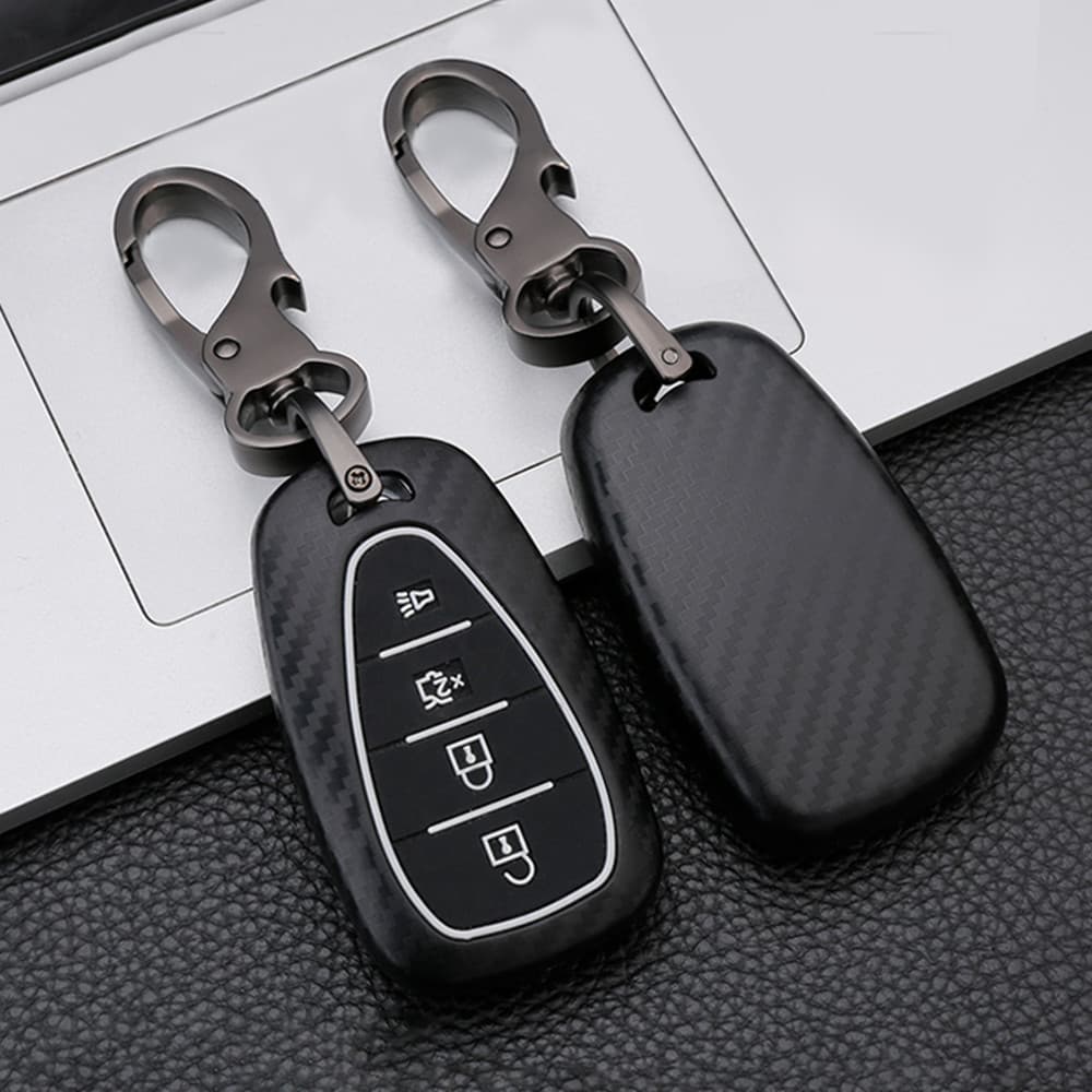 Plastic car key case buckle