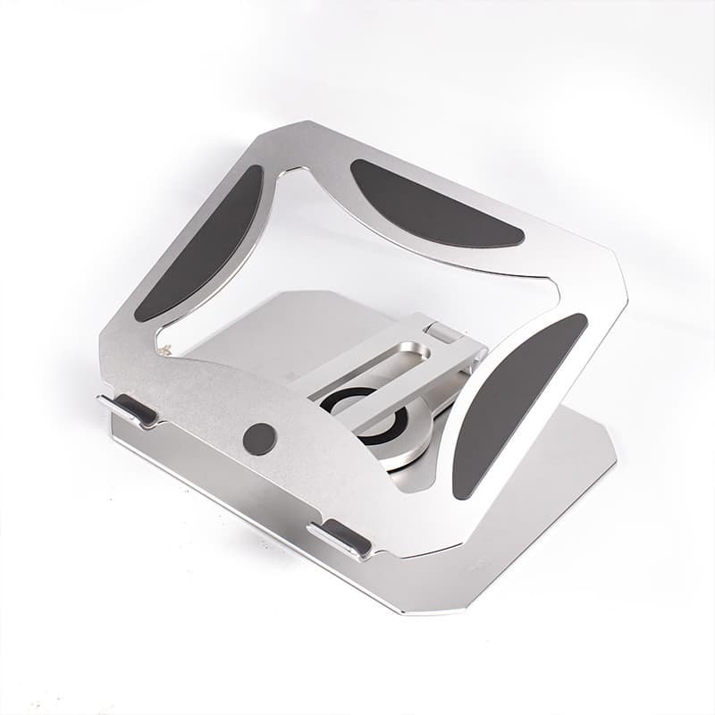 360 degree rotating desktop laptop stand