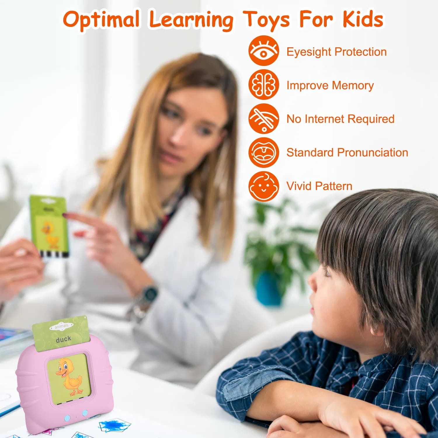 224 words kid flash talking cards 112 card electronic cognitive audio
