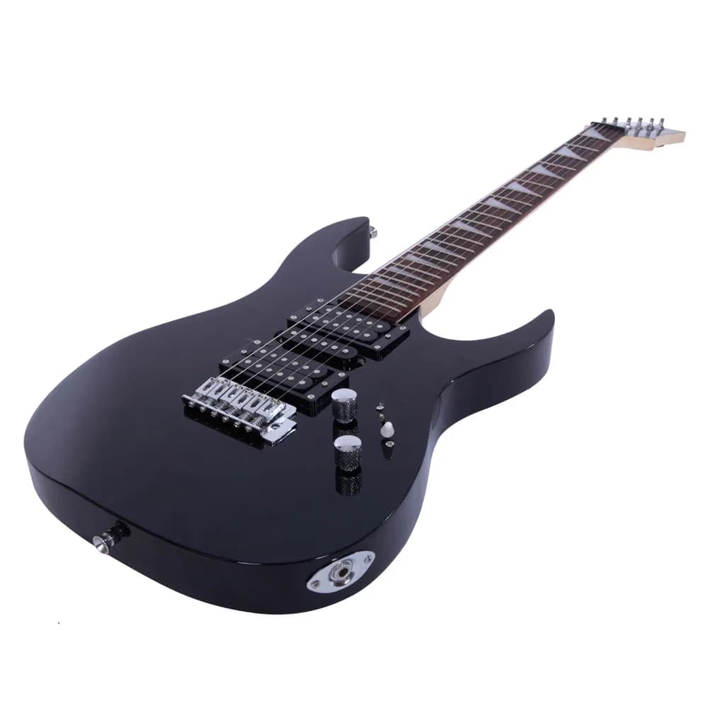 Novice entry level 170 electric guitar HSH pickup bag strap paddle