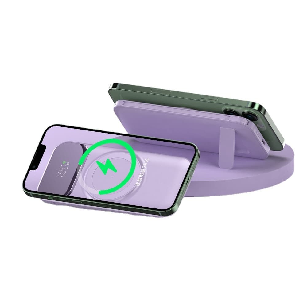 Wireless power bank with cable