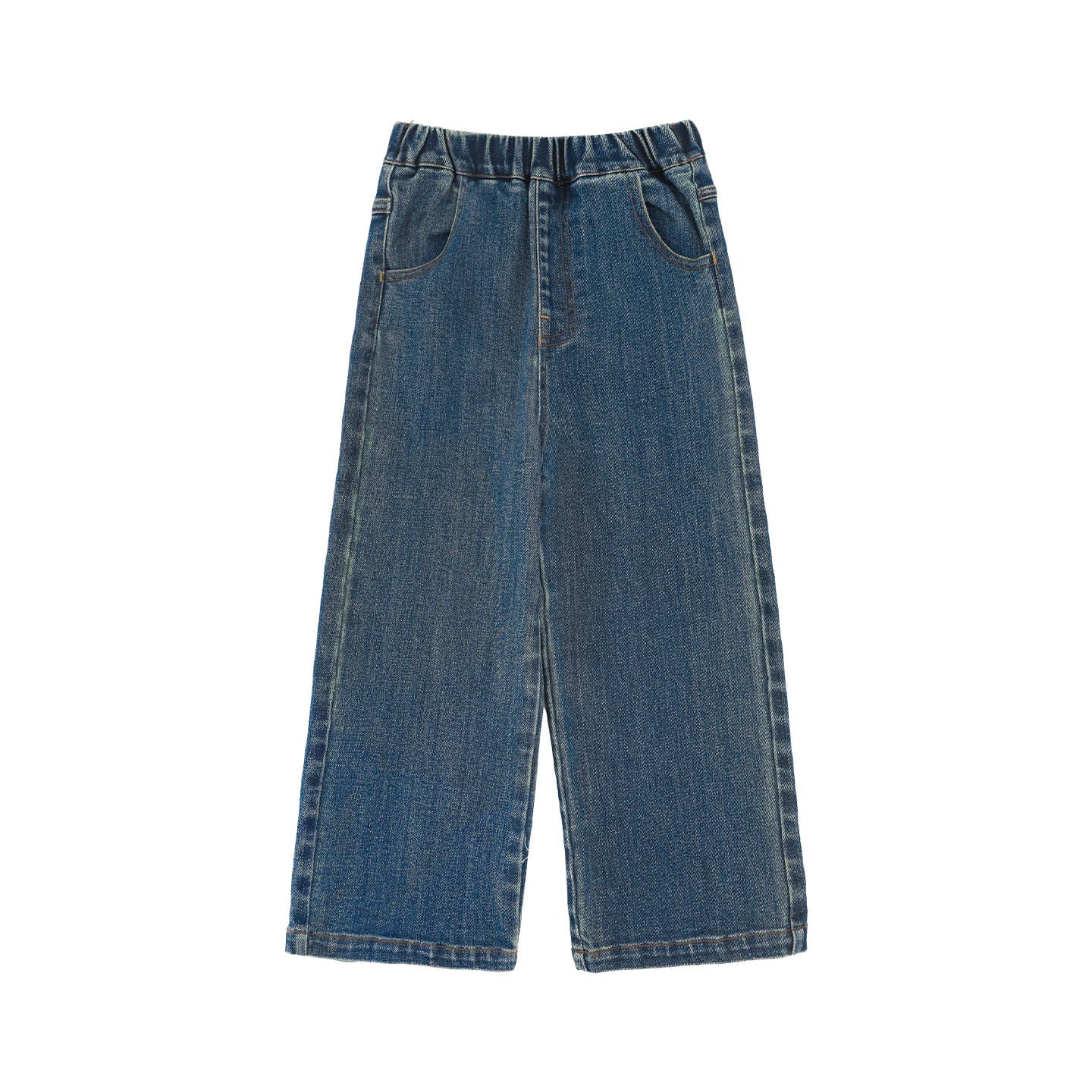 And versatile loose Straight-leg pants for girls