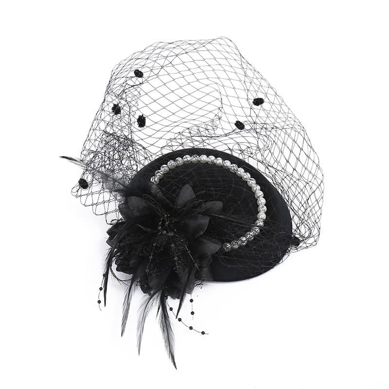 Black hepburn billycock