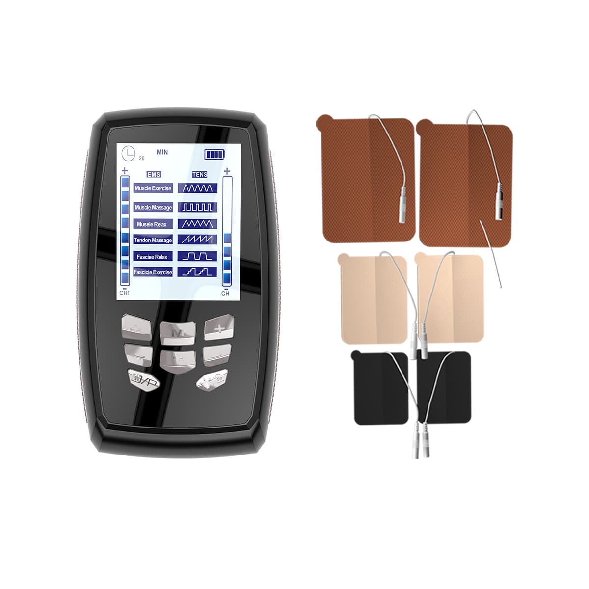 Multifunctional digital meridian massage device