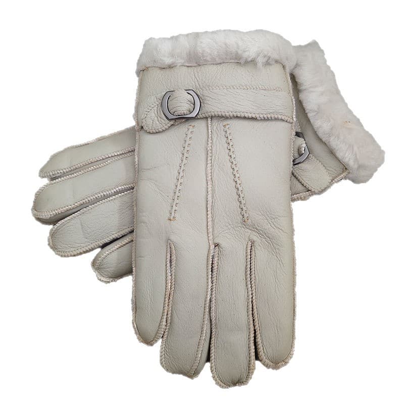 Wool One-piece branch gloves