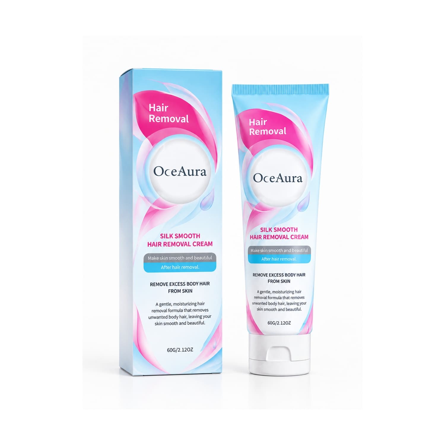 Silky depilatory cream